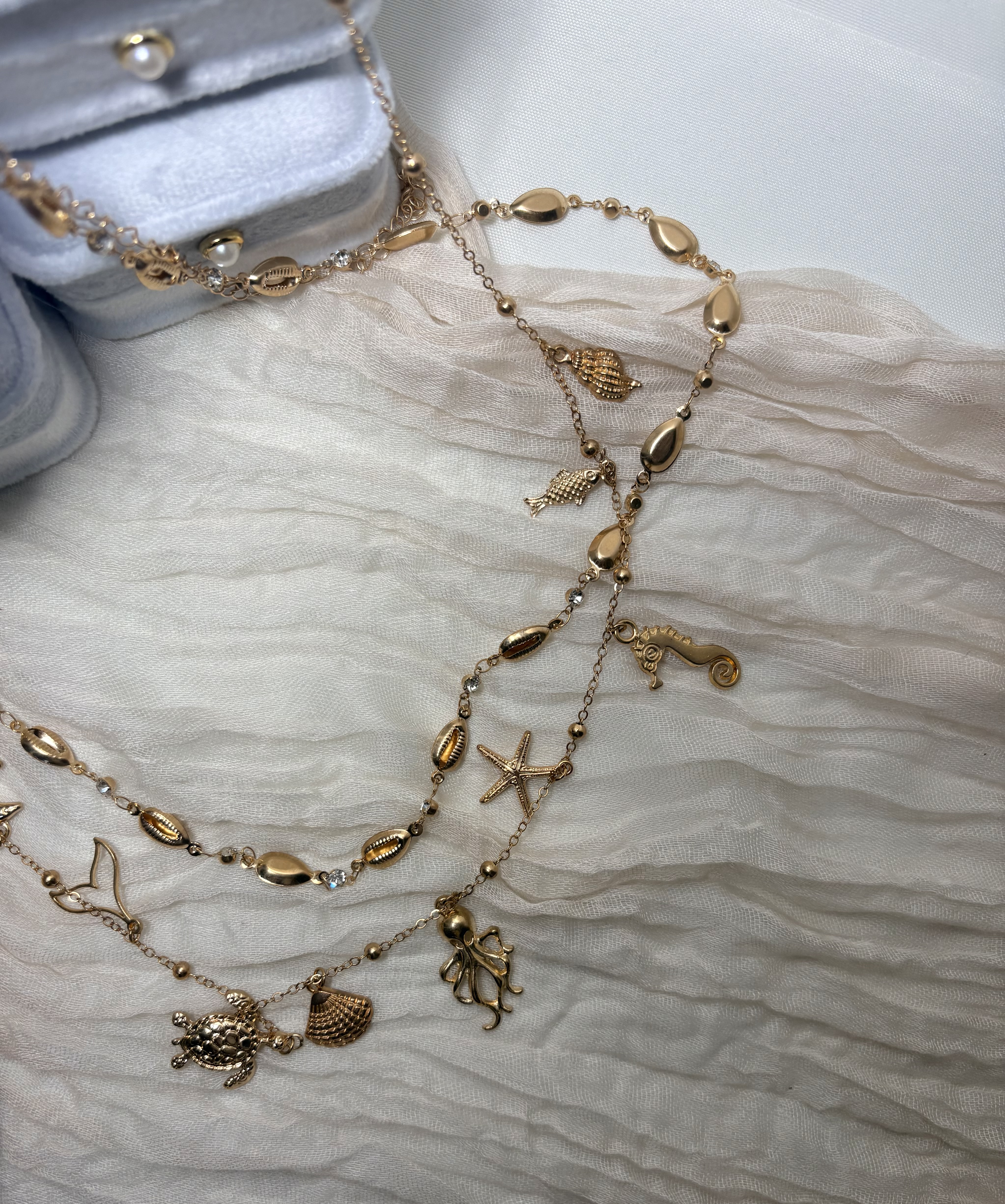 Sea Treasure Waist Chain | สร้อยเอวชาร์มทะเล — 2