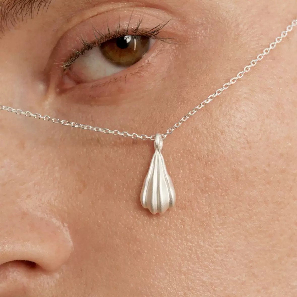Silver925 Wave Necklace สร้อยคอเงินแท้