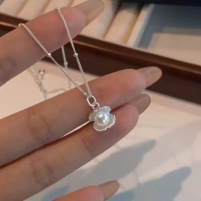 Pearl Shell Necklace สร้อยคอหอยมุก