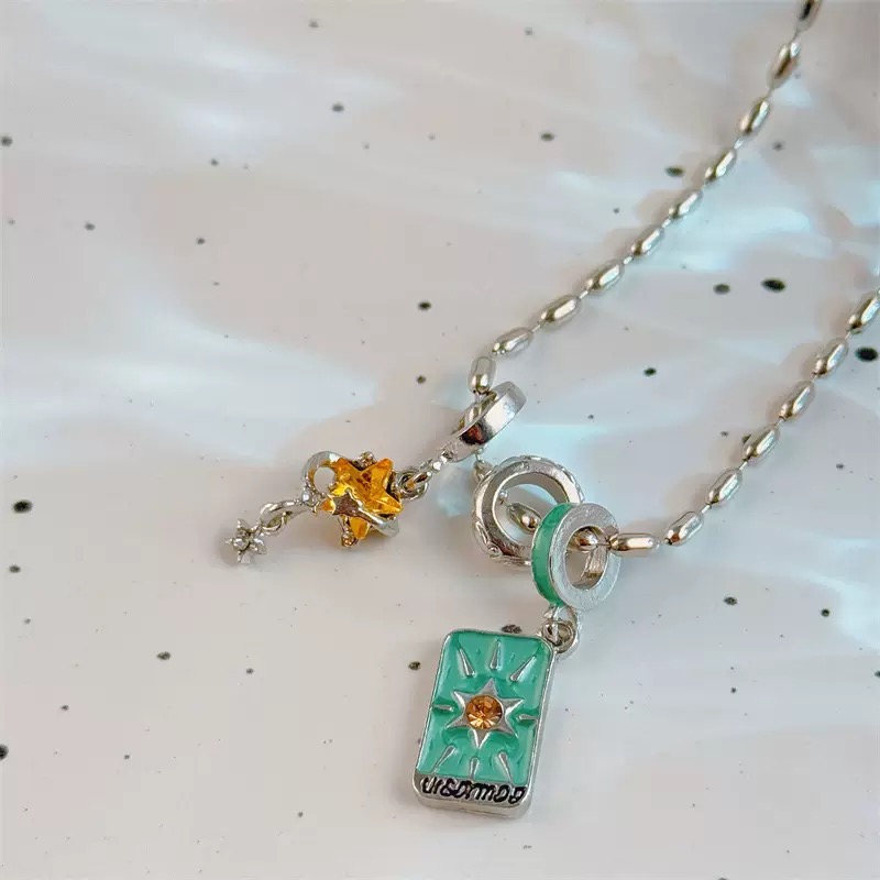 Tarot Charm Necklace สร้อยคอไพ่ทาโรต์