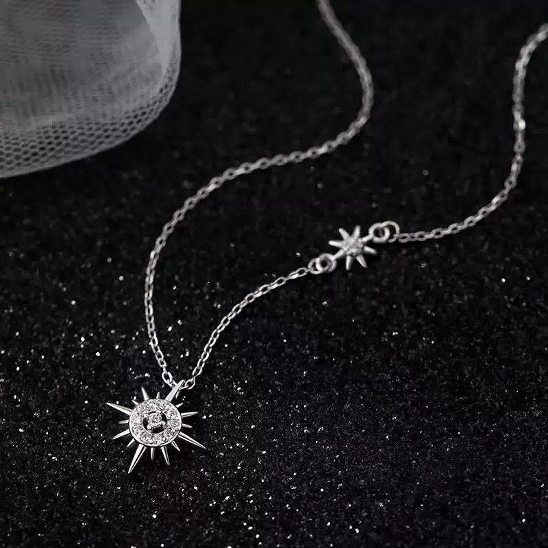 Sun Star Necklace สร้อยคอดวงอาทิตย์