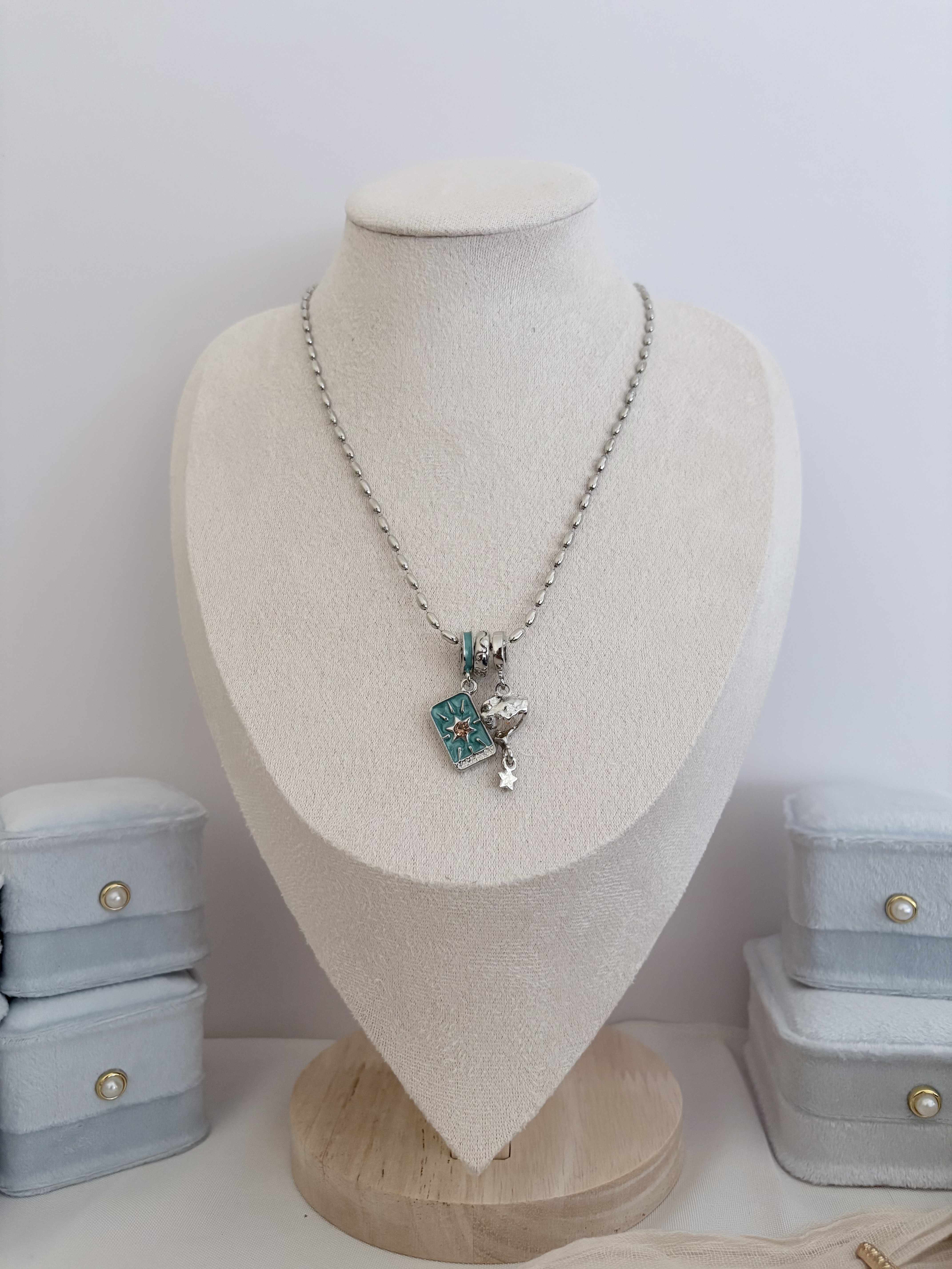 Tarot Charm Necklace สร้อยคอไพ่ทาโรต์