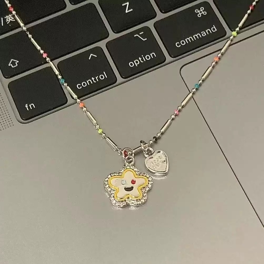 Colorful Lucky Charm Necklace | สร้อยคอชาร์มสีสันนำโชค